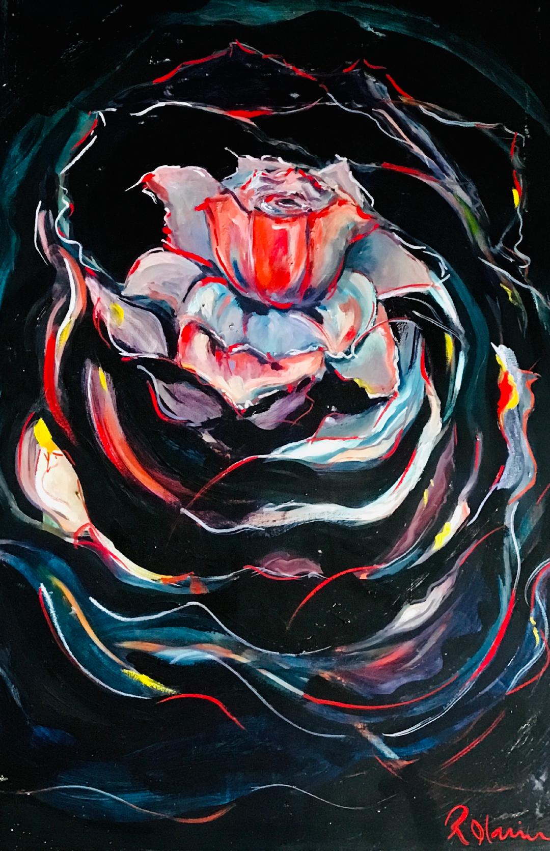 Blue rose