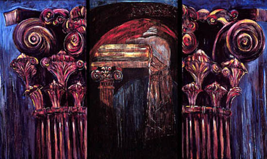 Homage-triptyc