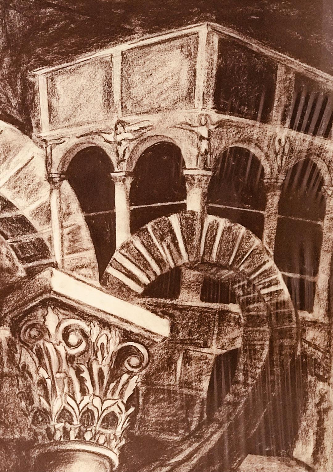 Conte on paper